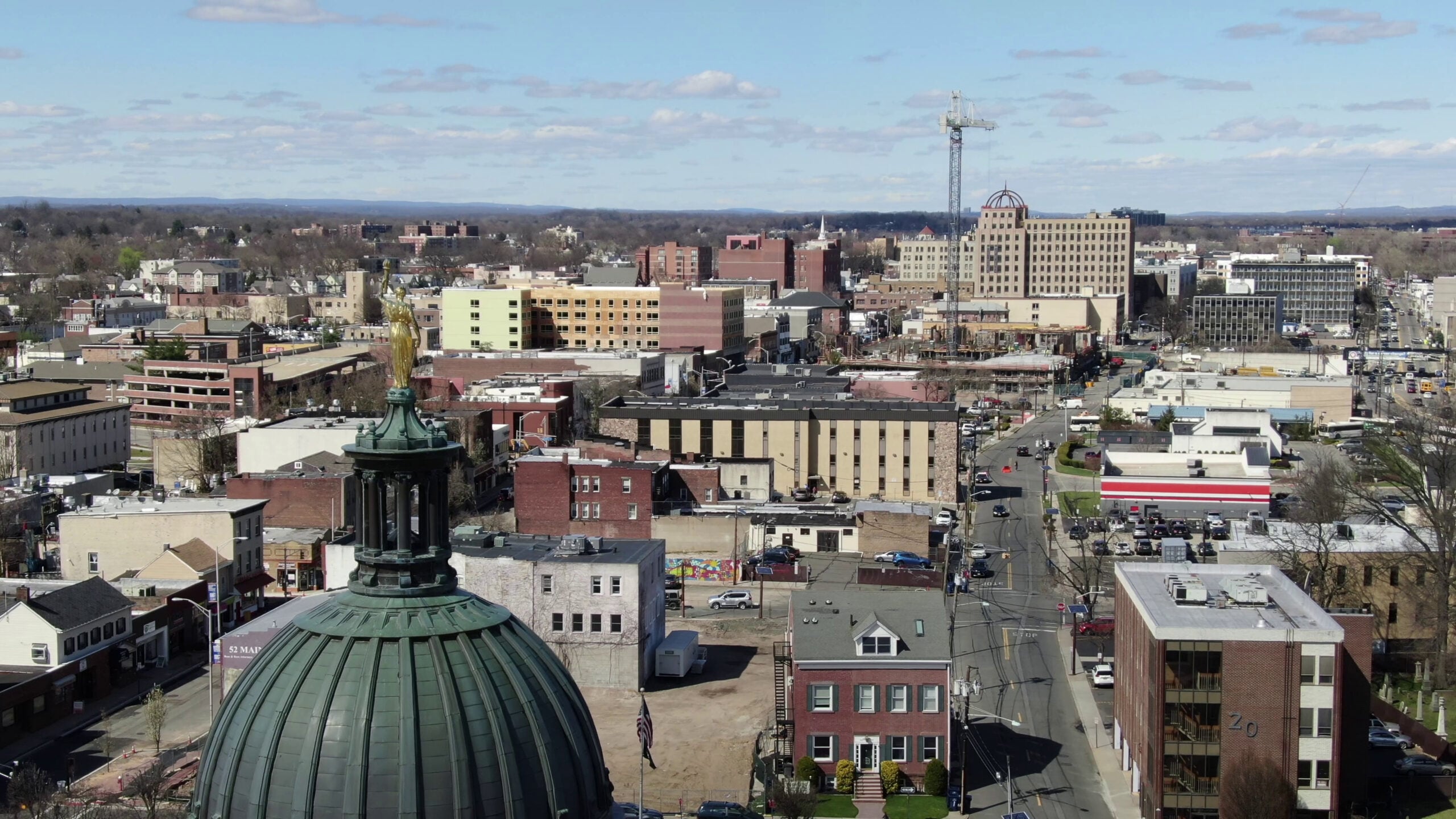 Still Image of Aerial Of Hackensack New Jersey