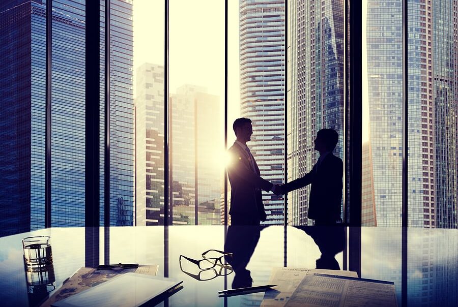 business handshake agreement